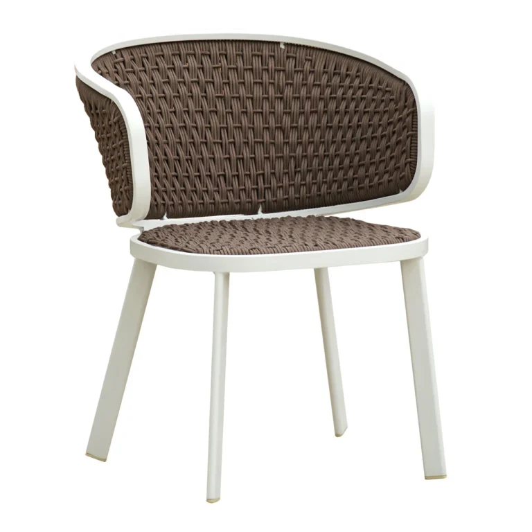 訂製織繩扶手餐椅