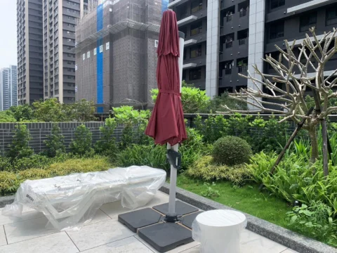 羅馬傘水箱實景