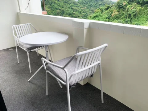 帕特金屬扶手椅 帕特 鋁合金圓桌