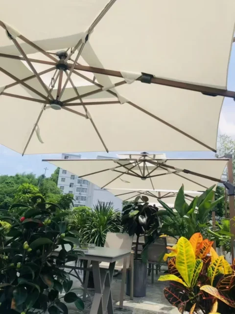 巨蟹座 太陽能羅馬傘（3.5m）
