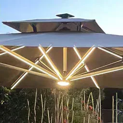 巨蟹座太陽能傘暖光
