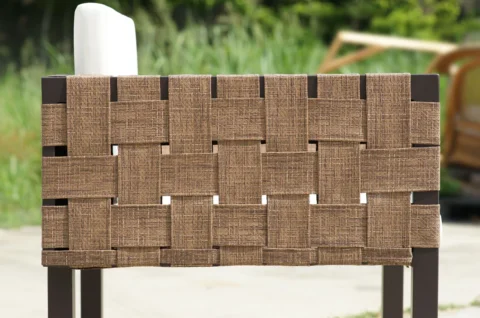 訂製片藤餐椅細節