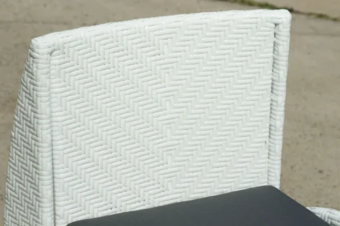 訂製塑藤餐椅細節