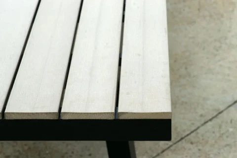 訂製塑木桌細節