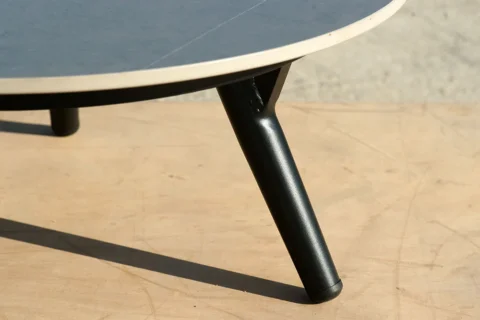 訂製岩板咖啡桌細節