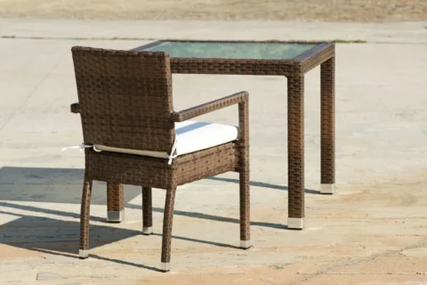 訂製藤編餐桌椅組