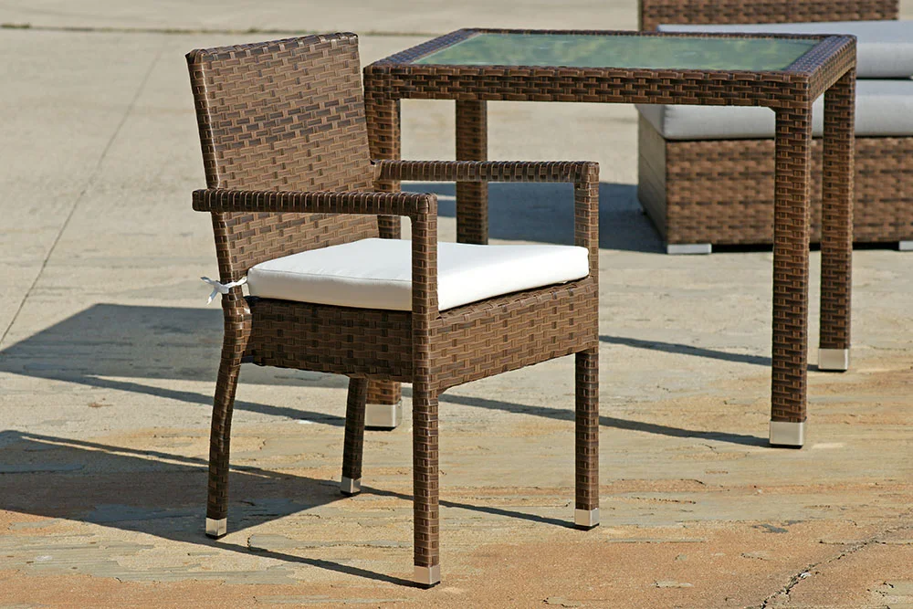 訂製藤編餐桌椅組