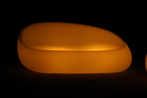 洛克發光三人沙發