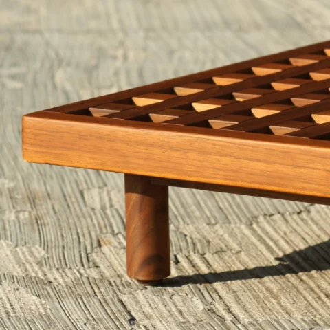 棋格咖啡桌高