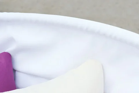 訂製藤編躺床篷蓋細節