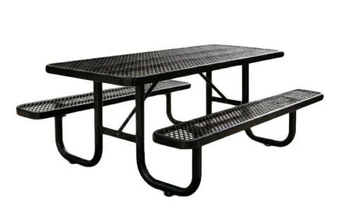 鍍鋅金屬全包膠啤酒桌