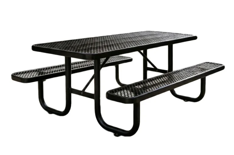 鍍鋅金屬全包膠啤酒桌