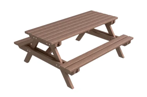 塑木啤酒桌公園椅