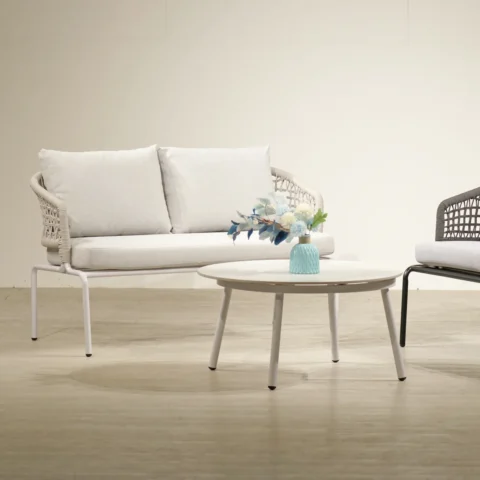 岩板圓形咖啡桌