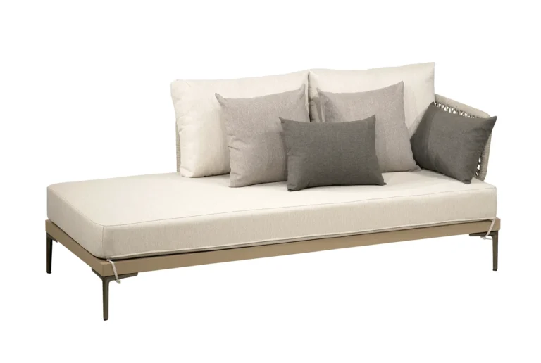 吉賽爾拼接三人沙發(左扶手)