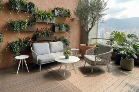 菲歐娜織繩沙發