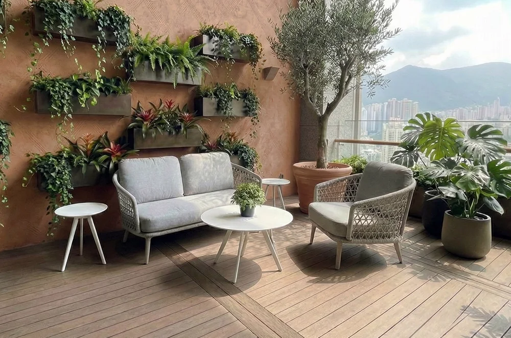 菲歐娜織繩沙發