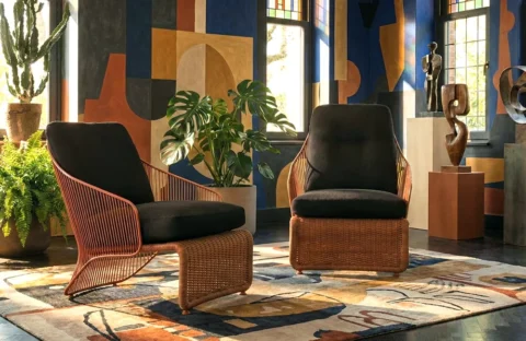 唐娜織繩沙發高矮背款