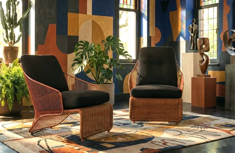 唐娜織繩沙發高矮背款