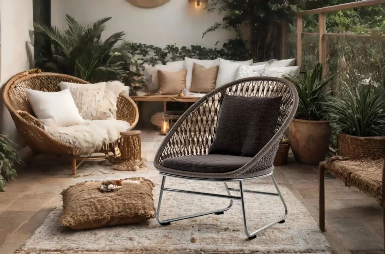 露納織繩單人椅