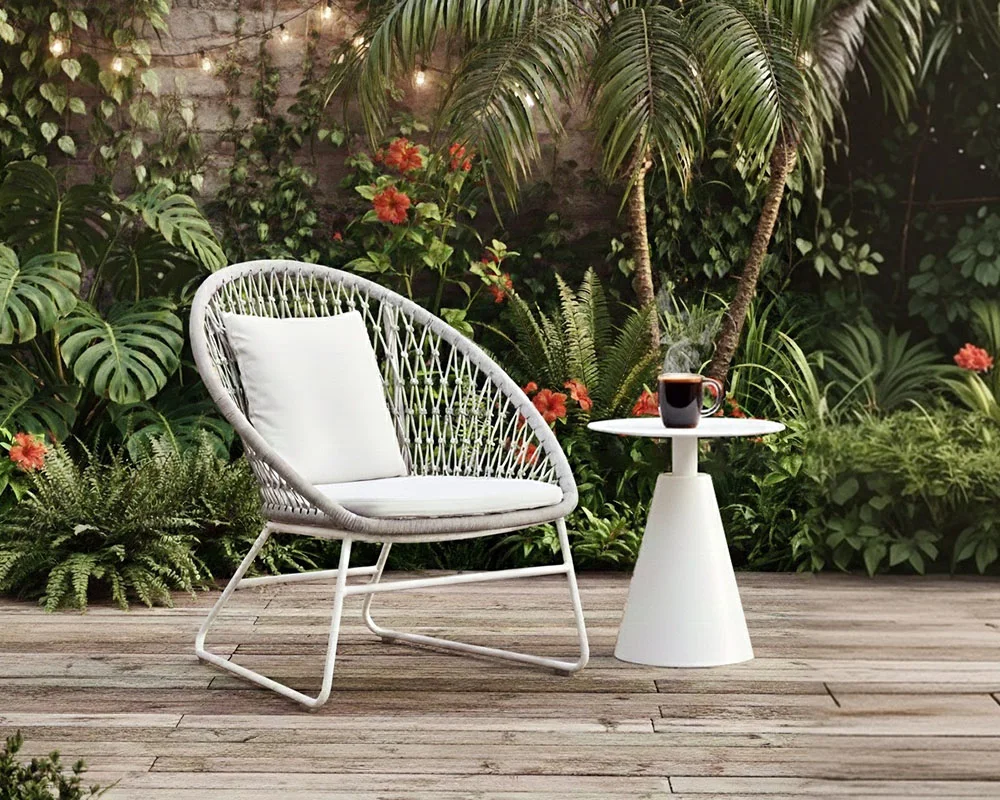 露納織繩單人椅