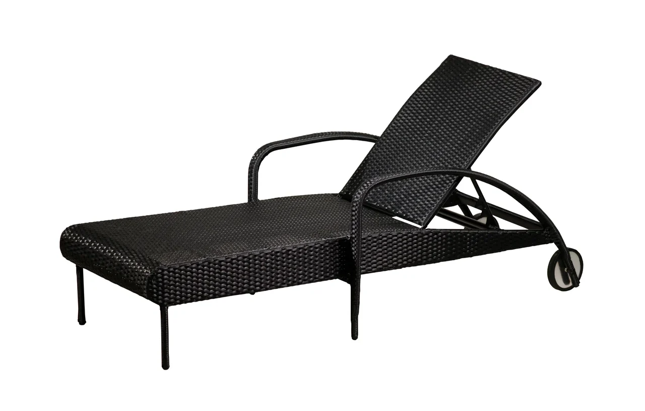 維特躺椅-深黑條