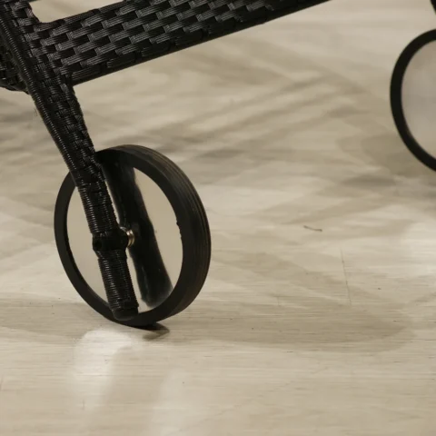 維特躺椅-深黑條