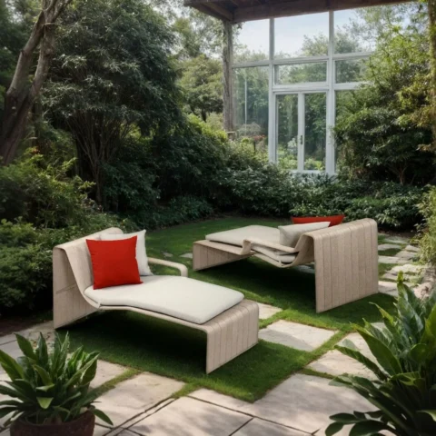 芙蕾雅躺椅搭配