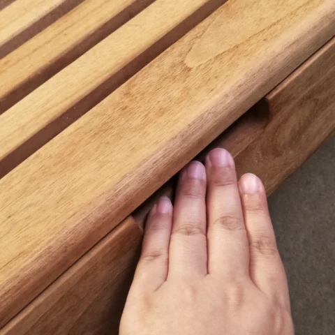 普吉島柚木躺椅護手