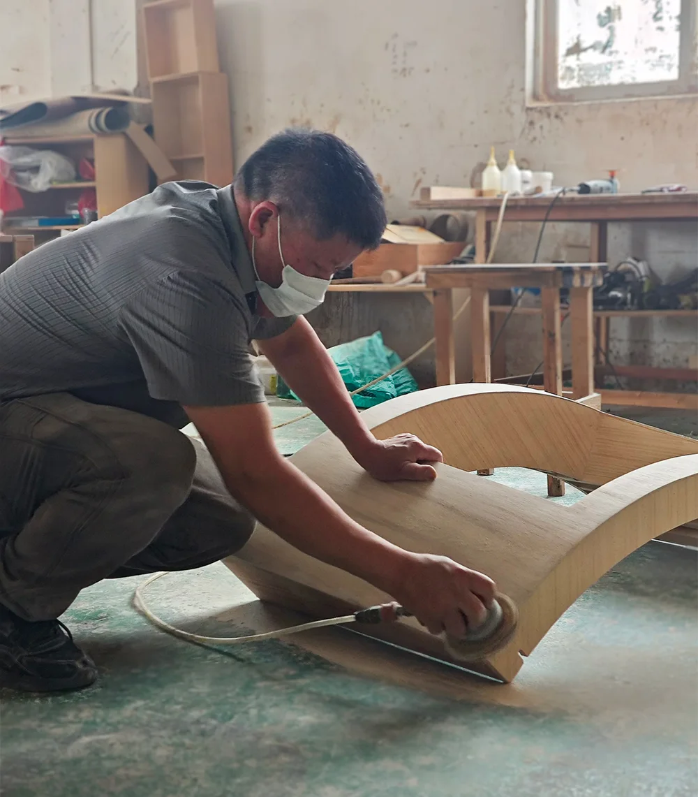 家具工廠的手工打造魅力