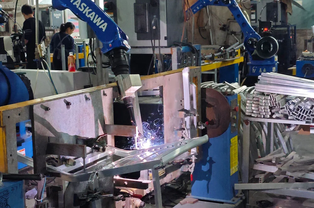 高科技戶外家具製程