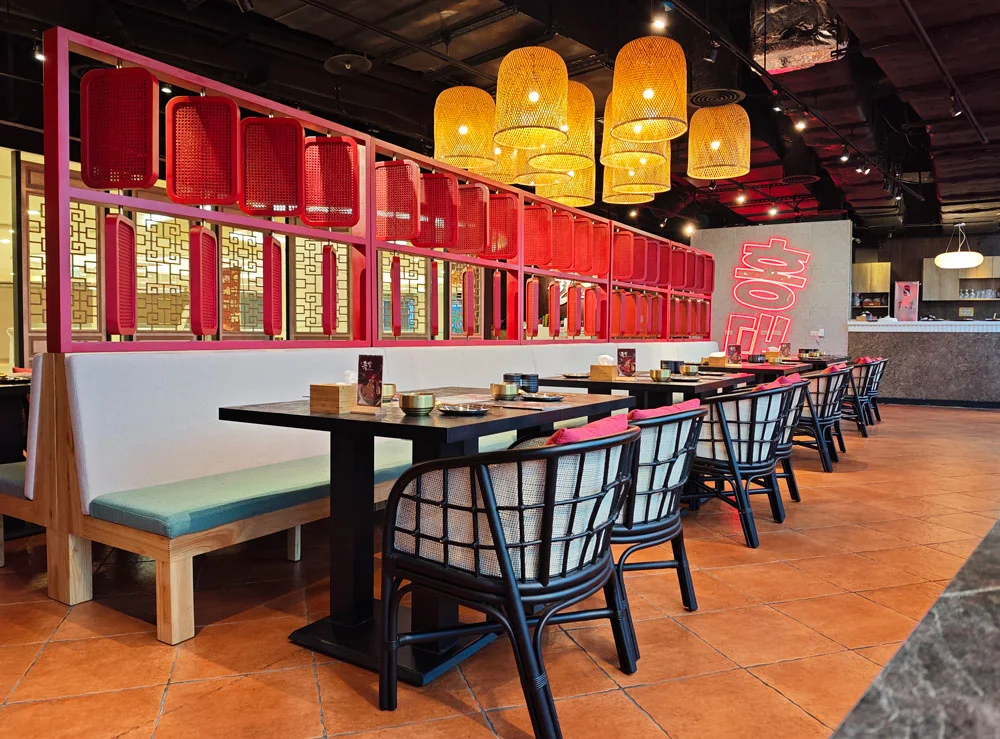 韓宮館餐廳訂製家具