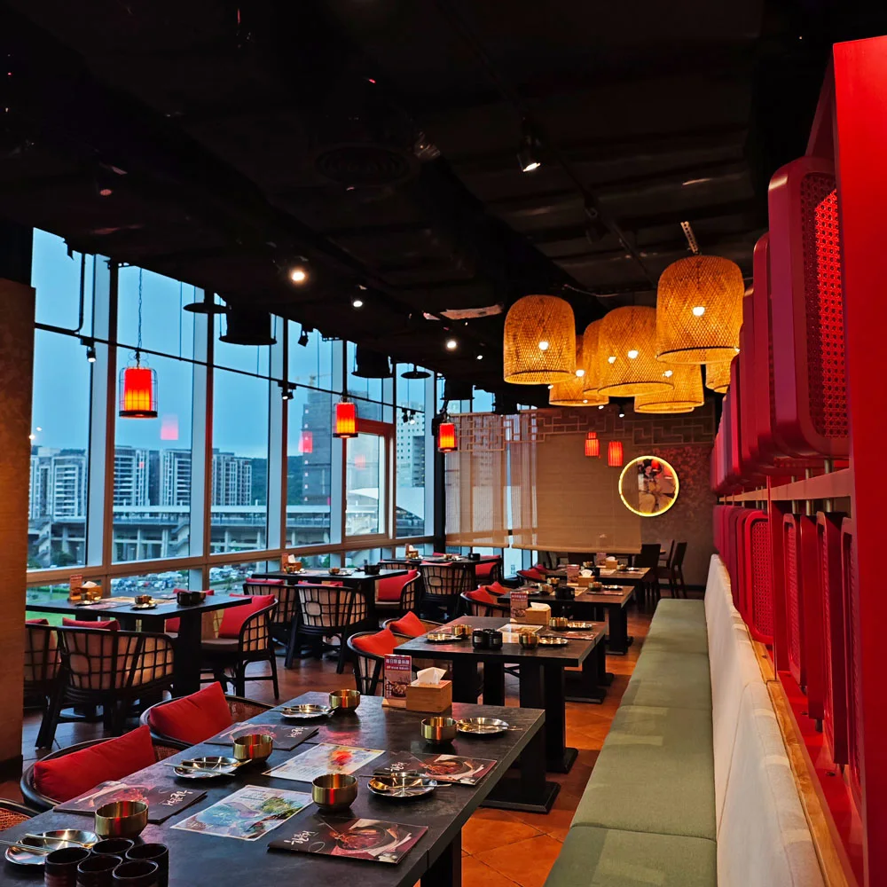 韓宮館餐廳訂製家具