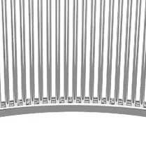 不鏽鋼八分之一凳細節