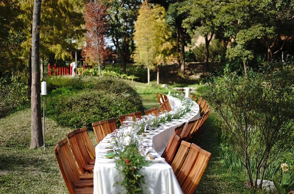 柚木桌椅的優雅迎賓之道