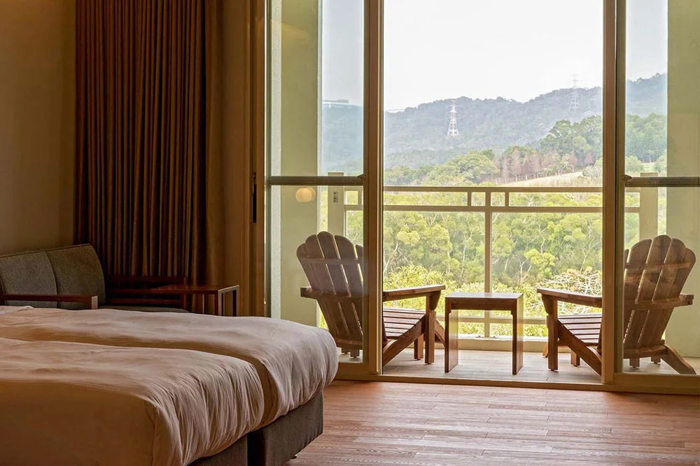 扇形柚木躺椅的極致Chill體驗