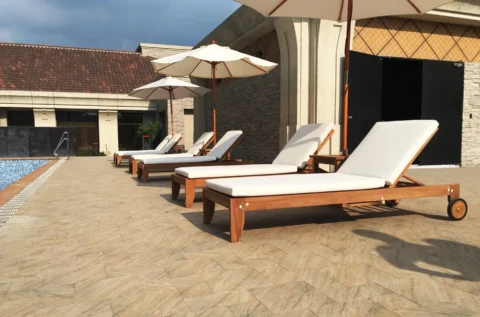 墨西哥柚木躺椅