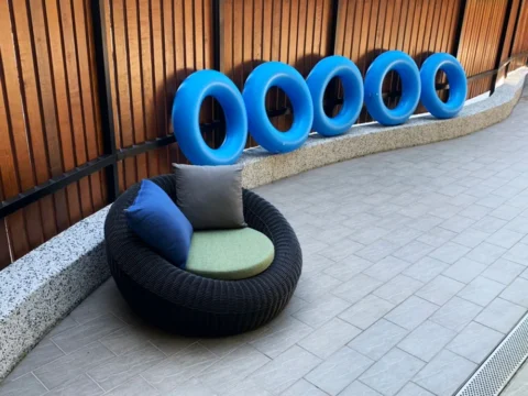 訂製藤編小躺床