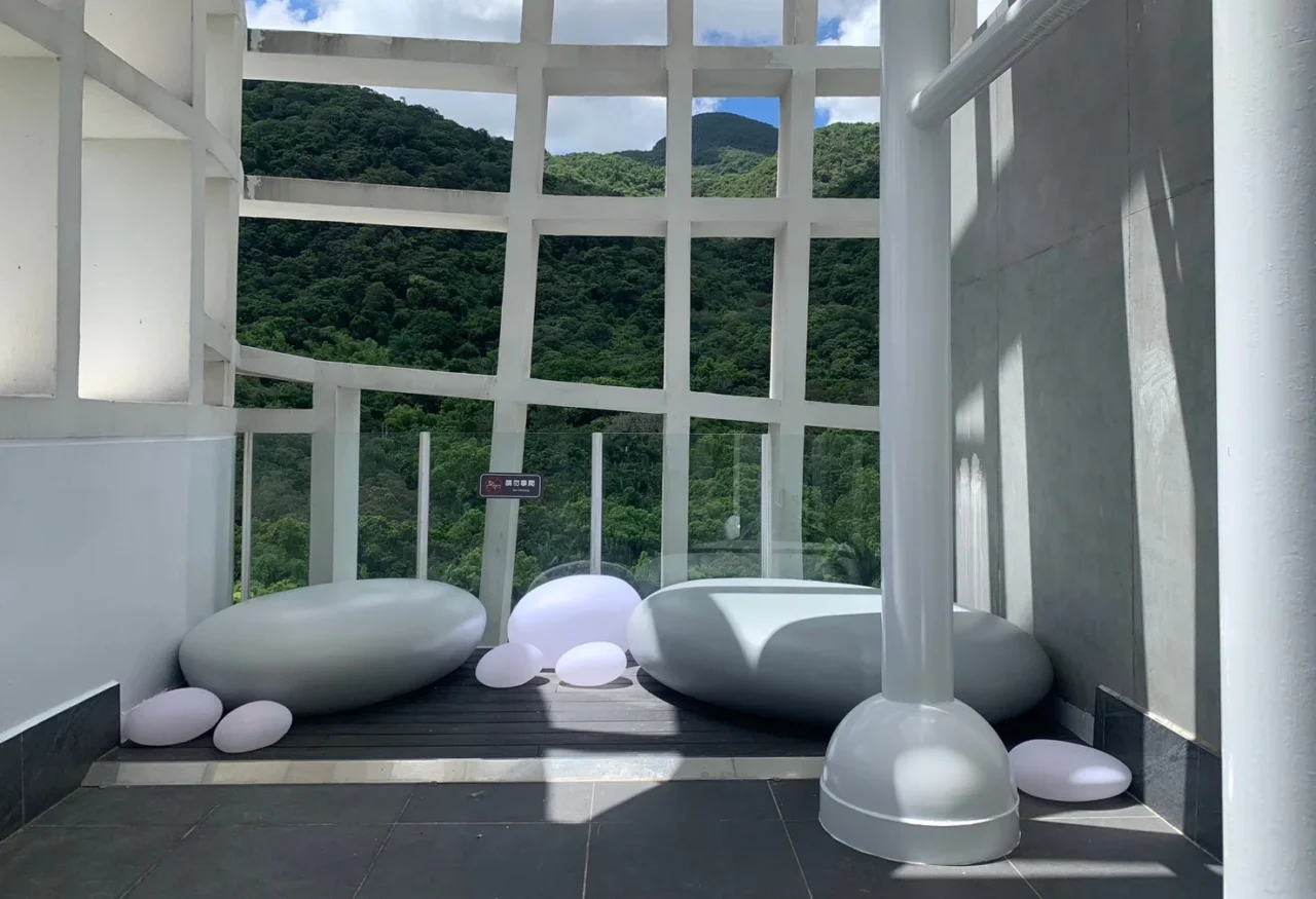 溫泉酒店著用款玻璃鋼椅凳