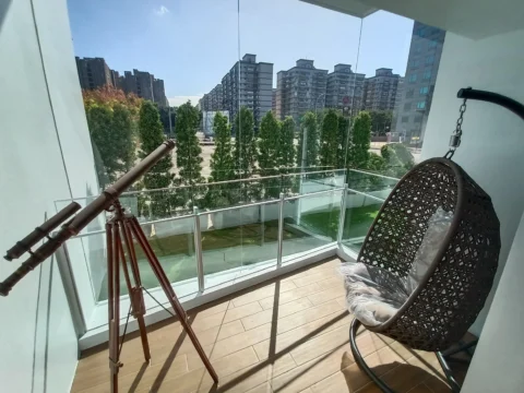 鳥巢吊椅實景1